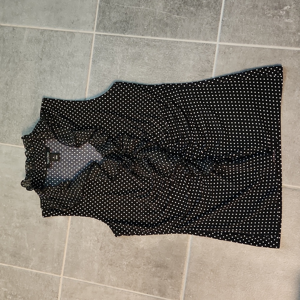 WHBM Polka Dot Top